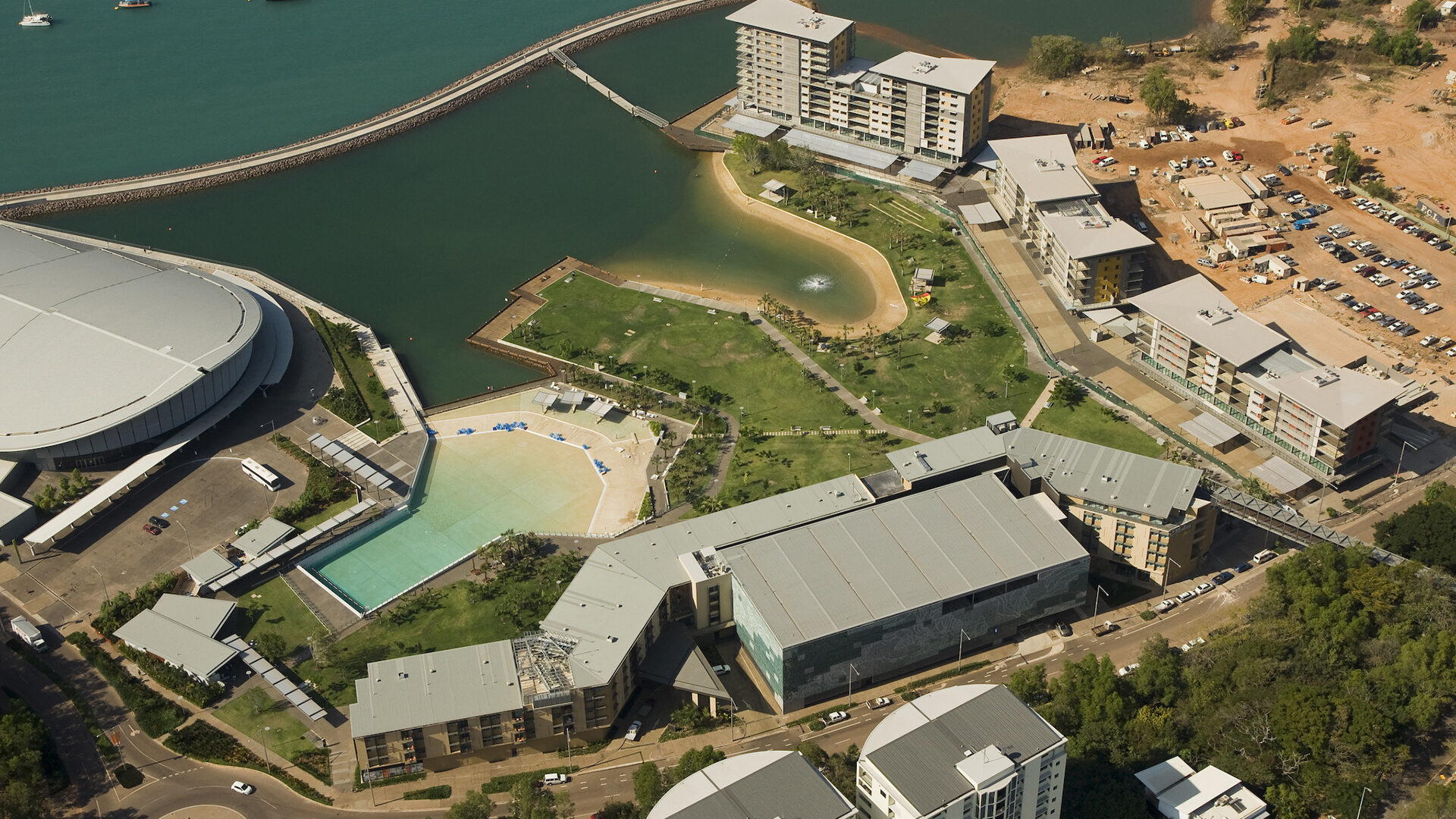 Darwin Waterfront - Progress Photography